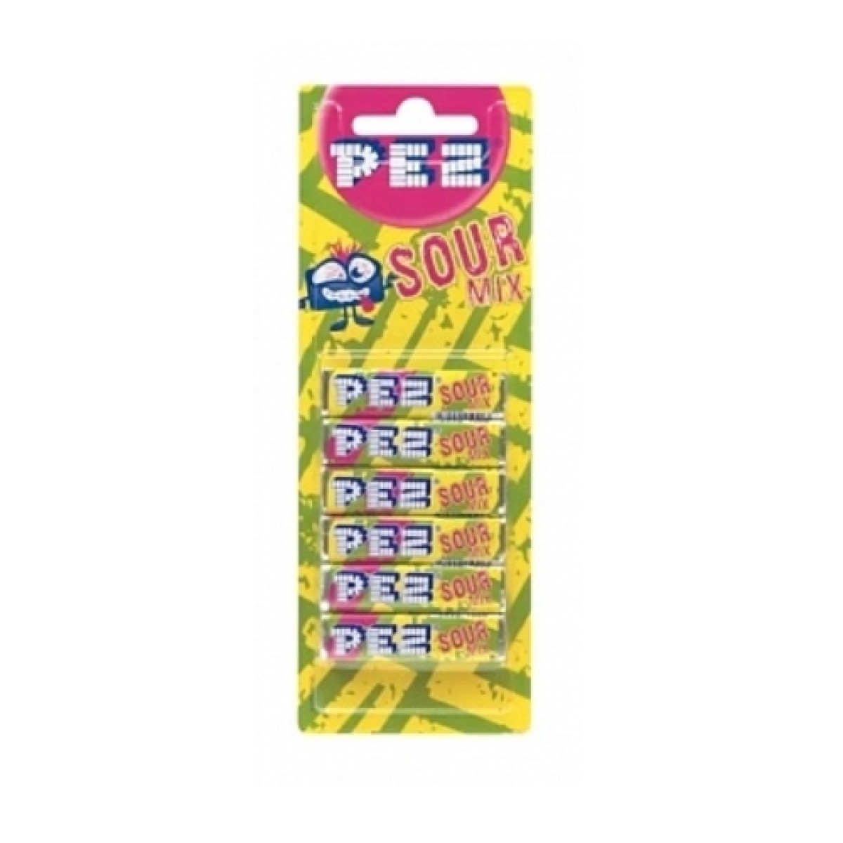 Pez sour 6 pack 51gr